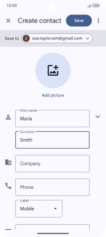 Press Phone and key in the required phone number.