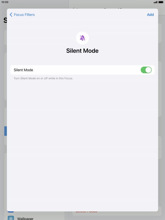 Press arrow left. Press arrow left.