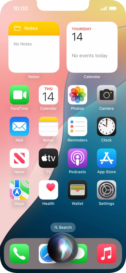 Say, in your own words, what you would like your phone to do, e.g.: CAMERA, CALL [contact], SEARCH THE WEB FOR [information].