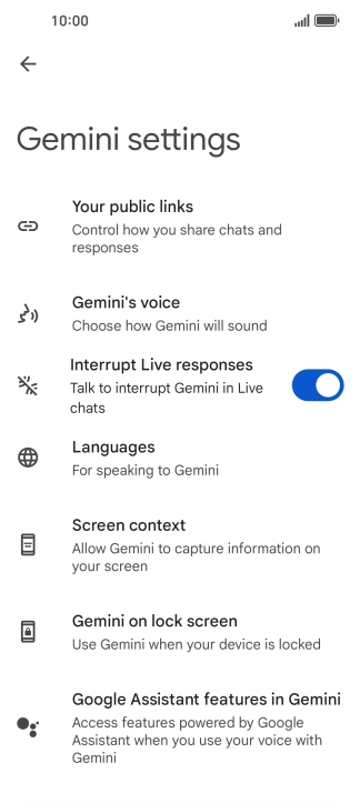 Press Languages and follow the instructions on the screen to select the required language.