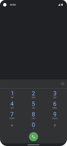 Press and hold number key 1 to call voicemail. Follow the instructions to listen to your messages.