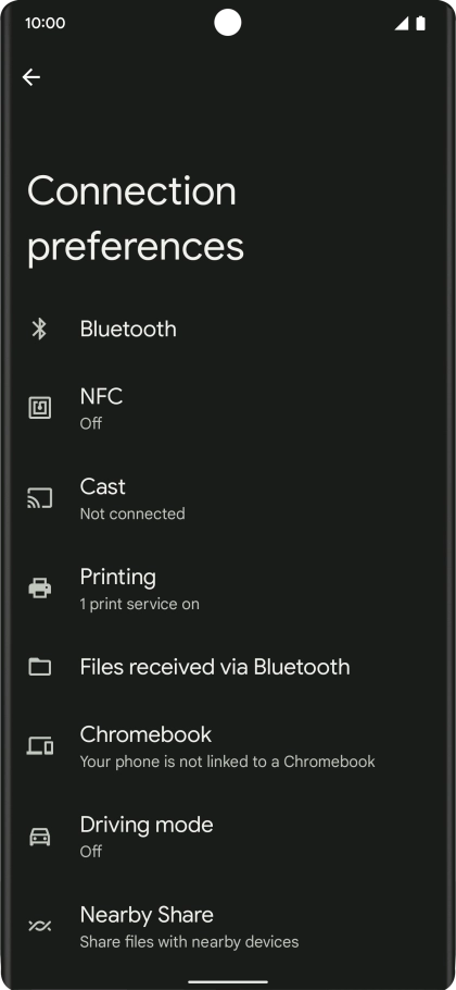 Press NFC.