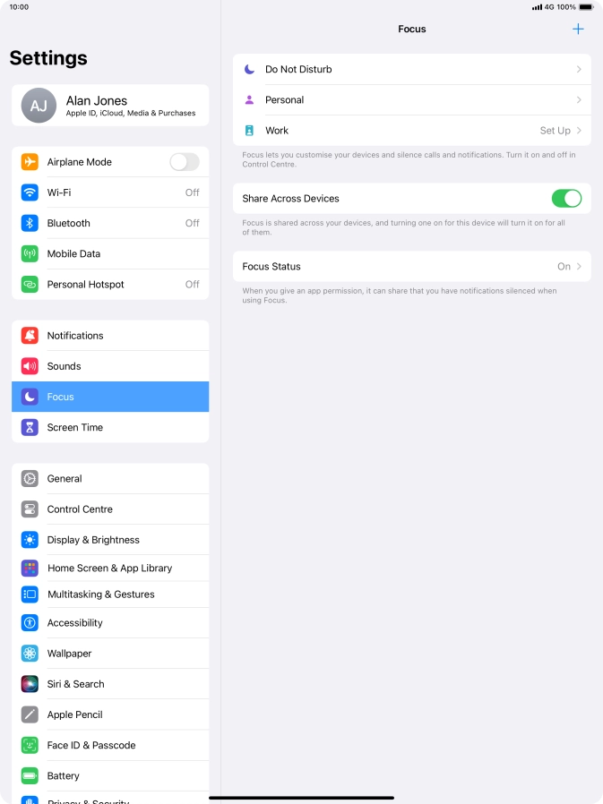 Press Do Not Disturb. Press Do Not Disturb.