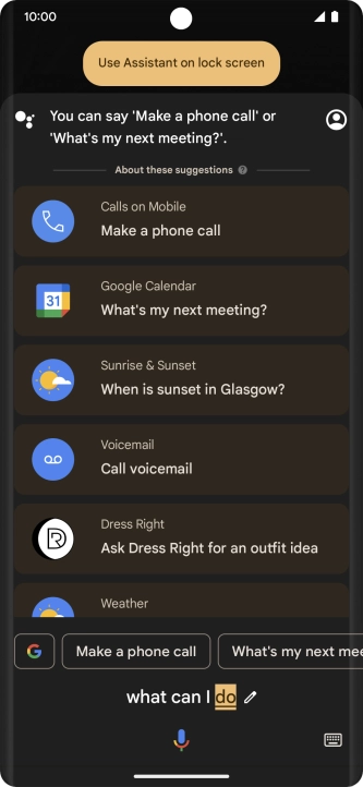 Press the profile icon. Press the profile icon.