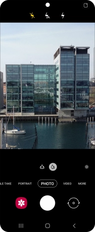 Press the required setting.