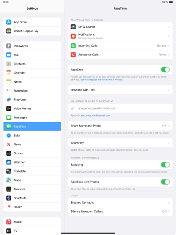 Press the indicator next to Press the indicator next to