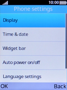 Select Display. Select Display.