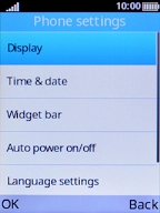 Select Display. Select Display.