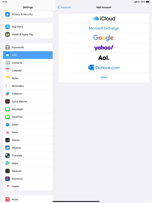 Press Other. Press Other.
