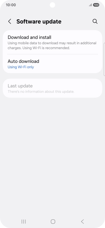 Press Download and install. If a new software version is available, it's displayed. Follow the instructions on the screen to update the phone software. Press Download and install. If a new software version is available, it's displayed. Follow the instructions on the screen to update the phone software.