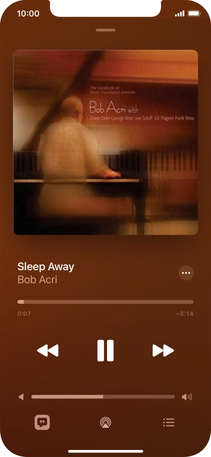 Press arrow right to go to the next audio file. Press arrow right to go to the next audio file.