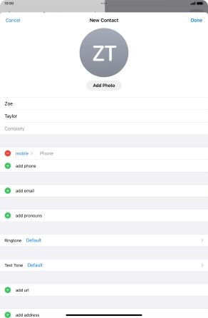 Press Phone and key in the required phone number.