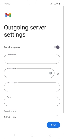 Press the indicator next to Press the indicator next to