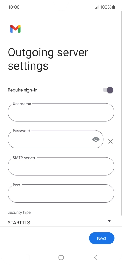 Press the indicator next to Press the indicator next to