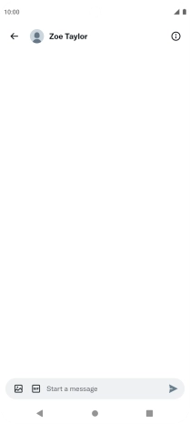 Press the text input field.