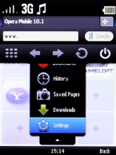 Select Settings. Select Settings.