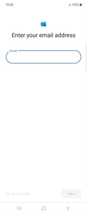 Press the field below 