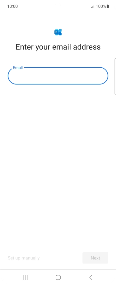 Press the field below 