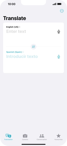 Press the first drop down list. Press the first drop down list.