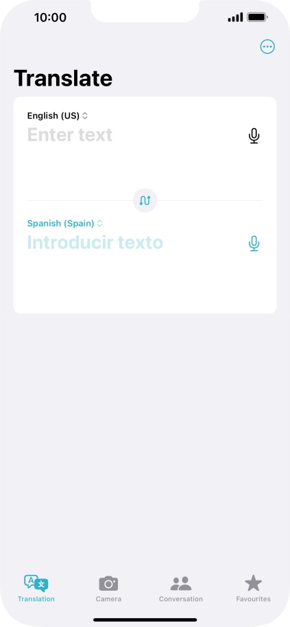 Press the first drop down list. Press the first drop down list.