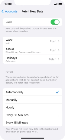 Press the indicator next to Press the indicator next to