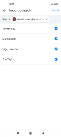 Press the drop down list next to 