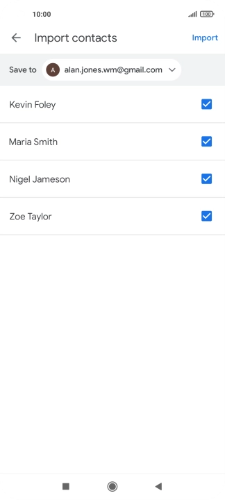 Press the drop down list next to 