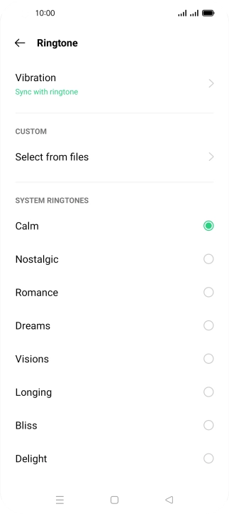Press Select from files.