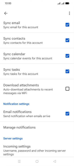 Press the field next to Press the field next to