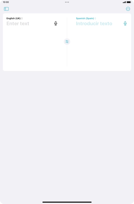 Press the first drop down list.