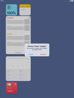 Press Remove. Press Remove.