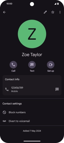 Slide your finger upwards starting from the bottom of the screen to return to the home screen.
