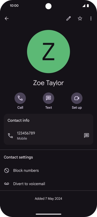 Slide your finger upwards starting from the bottom of the screen to return to the home screen.