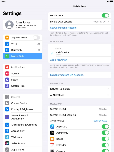 Press Manage Account....