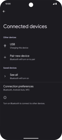Press Pair new device.