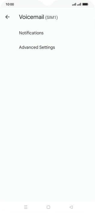 Press Advanced Settings.