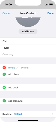 Press Phone and key in the required phone number.