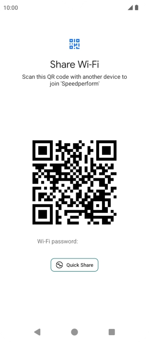 Place the QR code inside the camera frame on the other device to scan the code. Place the QR code inside the camera frame on the other device to scan the code.