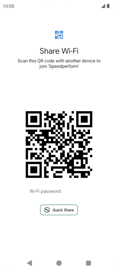 Place the QR code inside the camera frame on the other device to scan the code. Place the QR code inside the camera frame on the other device to scan the code.