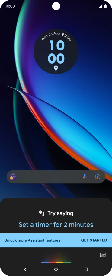 Say, in your own words, what you would like your phone to do, e.g.: OPEN [application], CALL [contact], SEARCH FOR [information]. It's not necessary to use a specific command for each function.