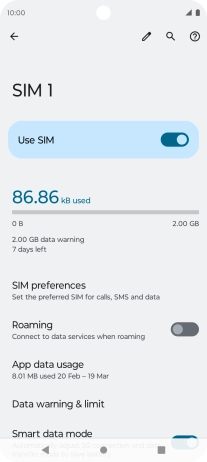 Press the indicator next to Press the indicator next to