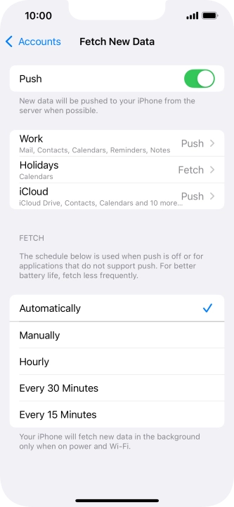 Press the indicator next to Press the indicator next to