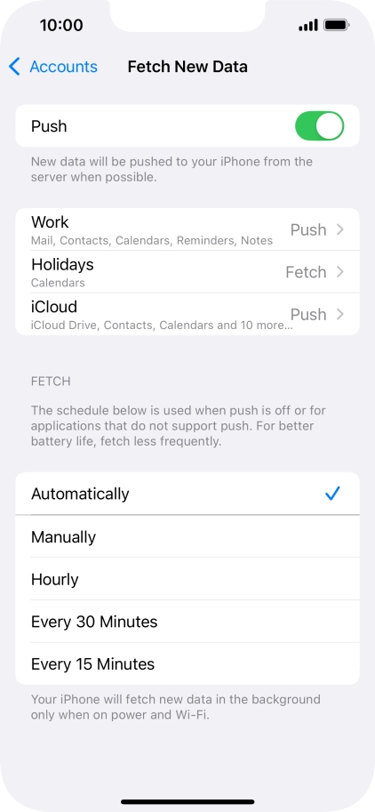 Press the indicator next to Press the indicator next to