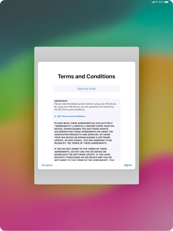 Press Agree. Press Agree.