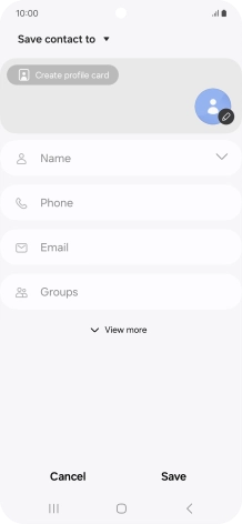 Press the address book drop down list.