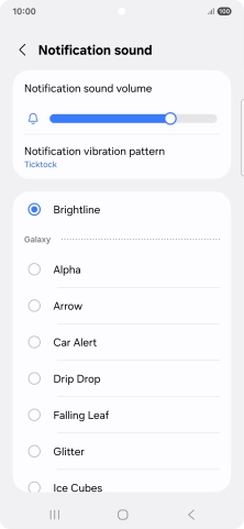 Press the required message tones to hear them.