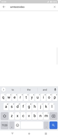 Key in the required search word and press the search icon. Key in the required search word and press the search icon.