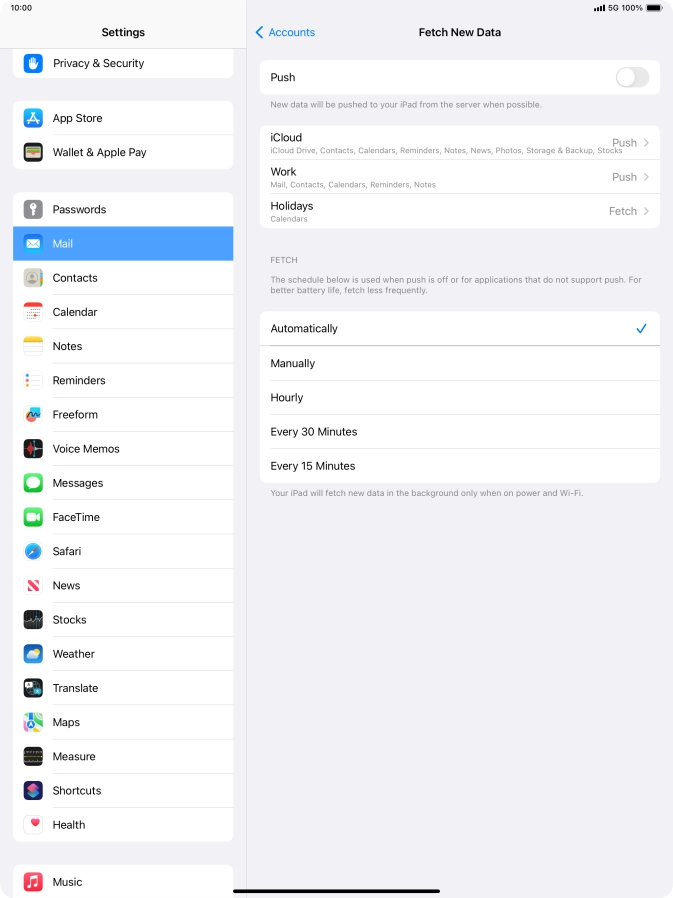 If you turn off the function, press the required setting. If you turn off the function, press the required setting.