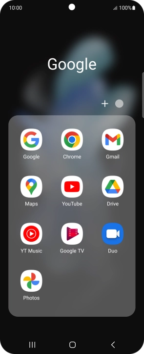 Press Gmail. Press Gmail.