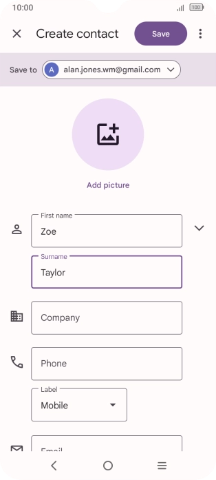 Press Phone and key in the required phone number.